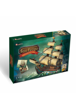 Puzzle 3D Żaglowiec San Felipe