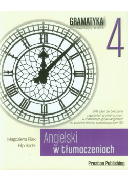 Angielski w tłumaczeniach Gramatyka 4 z płytą CD