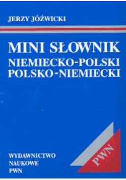 Mini słownik niemiecko-polski, polsko-niemiecki