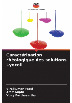 Caractérisation rhéologique des solutions Lyocell