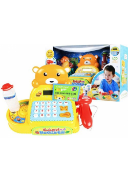 Kasa fiskalna z Misiem Czytnik kart LCD