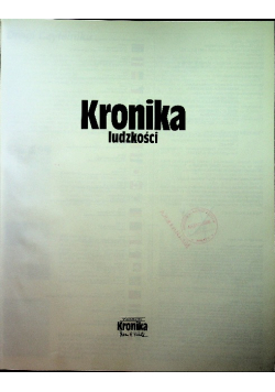 Kronika ludzkości