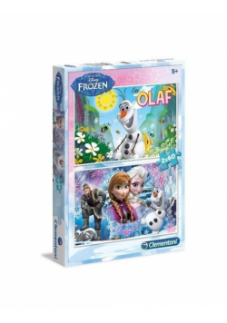 Puzzle Kraina Lodu 2x60