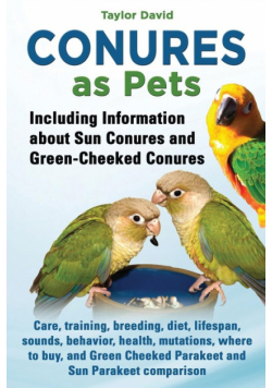 Conures as Pets - Including Information about Sun Conures and Green-Cheeked Conures