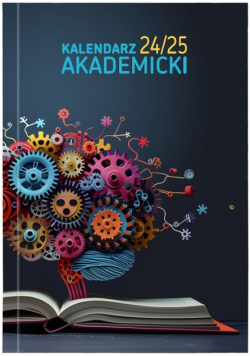 Kalendarz akad. 2024/25 A5 tyg PCV bezbarwny idea