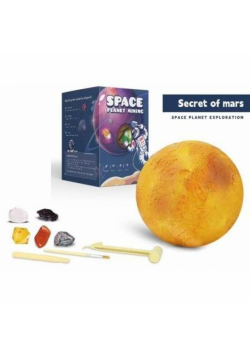 Zestaw wykopaliska mineraly Mars