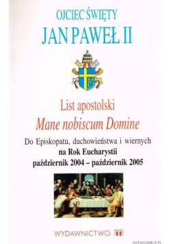 List apostolski mane nobiscum domine