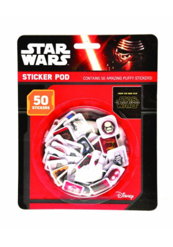 Naklejki wypukłe 50 sztuk Star Wars 7