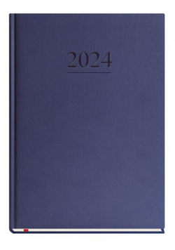 Terminarz 2025 A4 tygodniowy uniwersalny granatowy