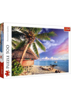 Puzzle 500 Wyspa Bora-Bora TREFL