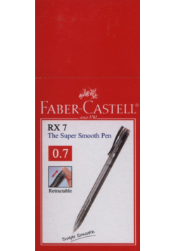 Długopis Faber-Castell RX7 czarny 10 sztuk
