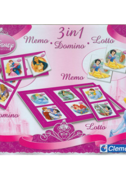 Disney Księżniczki 3w1