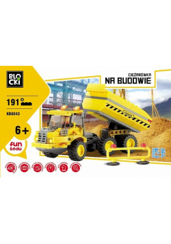 Klocki Blocki Na budowie Ciężarówka 191 elementów