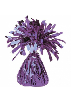 Ciężarek do balonów foliowych purpurowy 170g