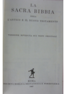 La sacra Bibbia