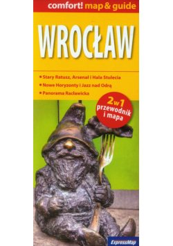 Wrocław 2w1 Przewodnik i mapa