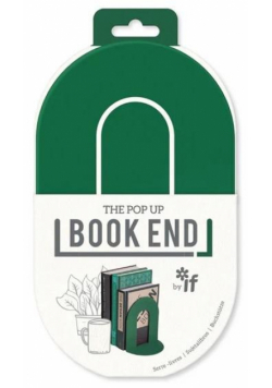 Book End Podpórka pod książki ciemny zielony