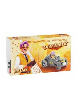 Klocki konstrukcyjne Waffle mini Cars Grey Oldtimer Richard 50 elementów