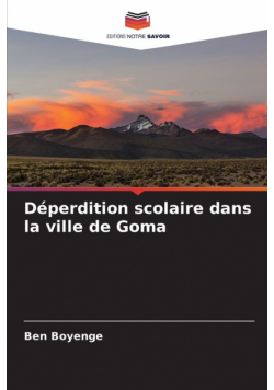 Déperdition scolaire dans la ville de Goma