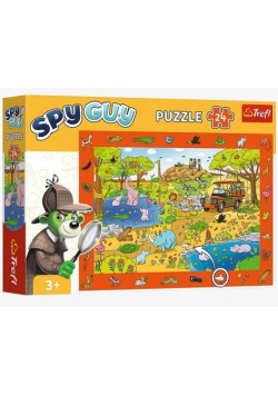 Puzzle 24 Obserwacyjne - Spy Guy Safari TREFL