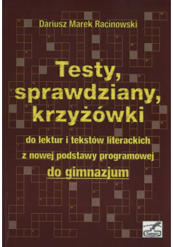 Testy sprawdziany krzyżówki