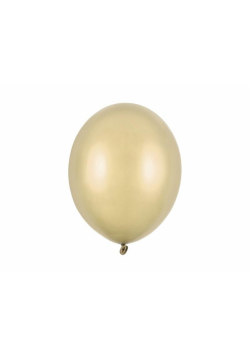 Balony Strong Metallic Cold Gold 30cm 100szt