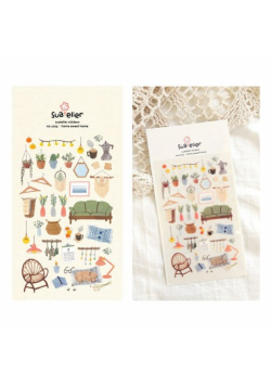 Naklejki ozdobne Home Sweet Home Suatelier