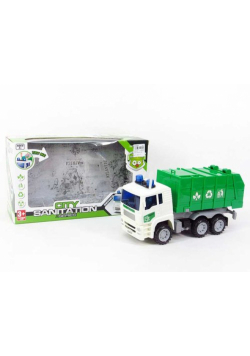 Auto śmieciarka 29 cm. z dźwiękiem