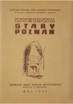 Wystawa stary Poznań 1950 r.