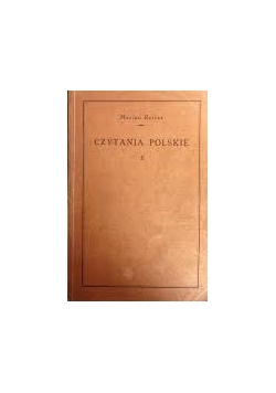 Czytania polskie,1927r