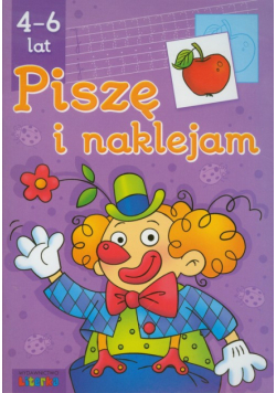 Piszę i naklejam 4-6 lat