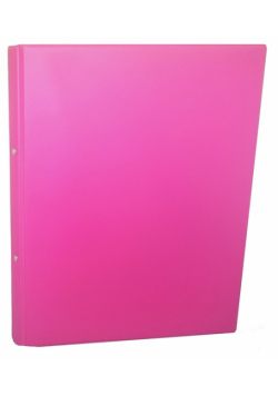 Segregator A4 2 cm 2 ringi różowy