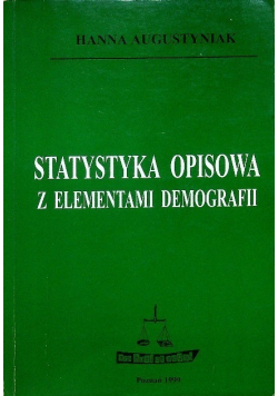 Statystyka opisowa z elementami demografii