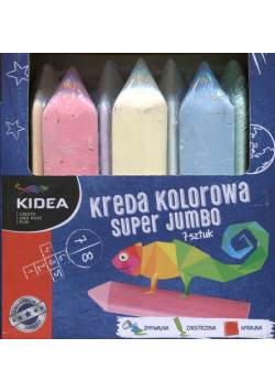 Kreda kolorowa Super Jumbo 7 sztuk