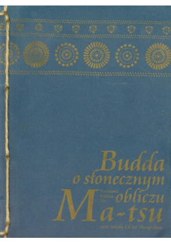 Budda o słonecznym obliczu  oraz szkoły Ch'an Hung-chou