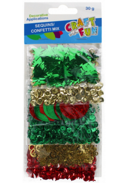 Cekiny BN metaliczne 30g mix