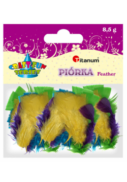 Piórka 4 kolory
