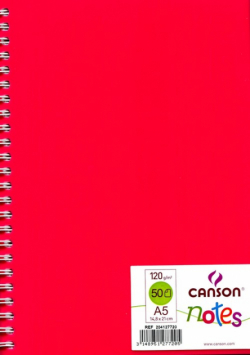 Notes z okładką  Czerwony