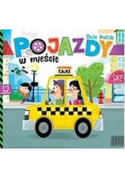 Duże puzzle. Pojazdy w mieście