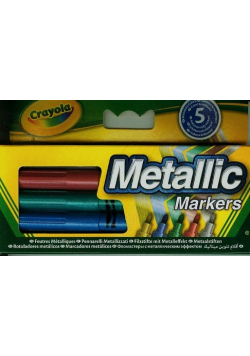 Markery metaliczne 5 sztuk