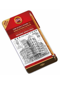Ołówek grafitowy Triograph 12 sztuk