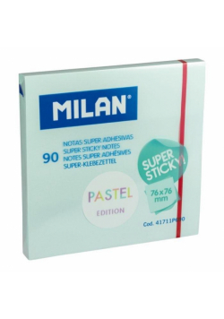 Karteczki samoprzylepne 76x76/90K niebieskie MILAN