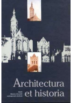 Architectura et historia