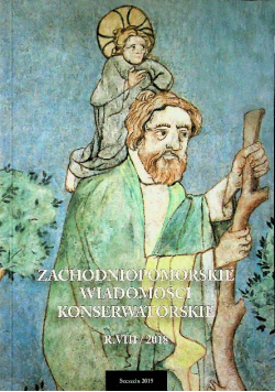 Zachodniopomorskie wiadomości konserwatorskie R VIII / 18