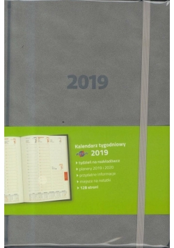 Kalendarz 2019 KKA5TL Książkowy Tygodniowy Lux MIX