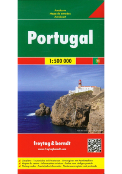 Portugalia mapa drogowa 1:500 000, Freytag&berndt