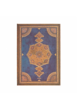 Kalendarz Paperblanks 2025 Safavid Indigo Grande tygodniowy VER