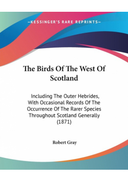 The Birds Of The West Of Scotland