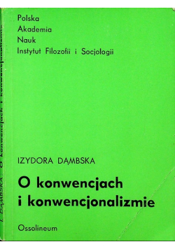 O konwencjach i konwencjonalizmie