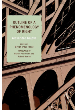 Outline of a Phenomenology of Right